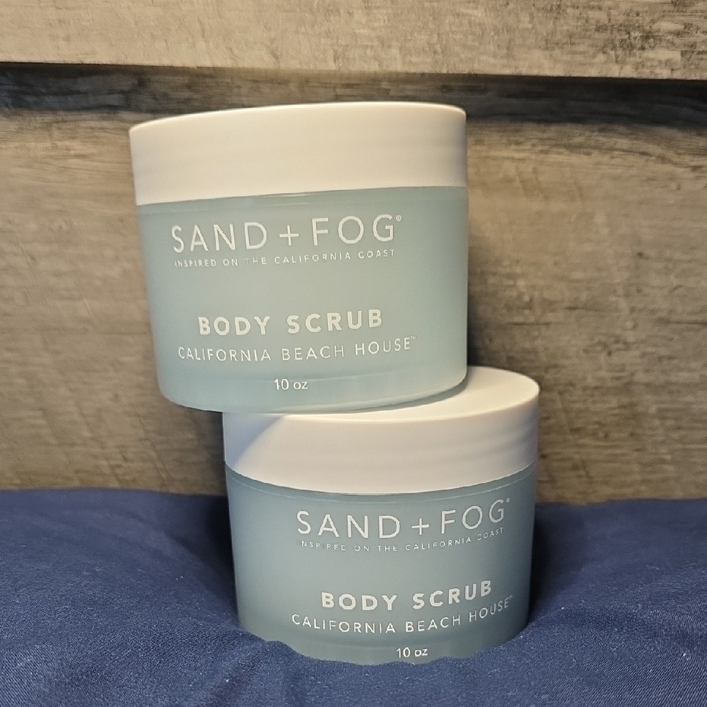 Sand + Fog Blue Body Scrub - California Beach House